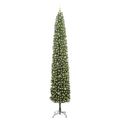vidaXL Umelý vianočný stromček Zelená 270 cm PVC, oceľ a plast