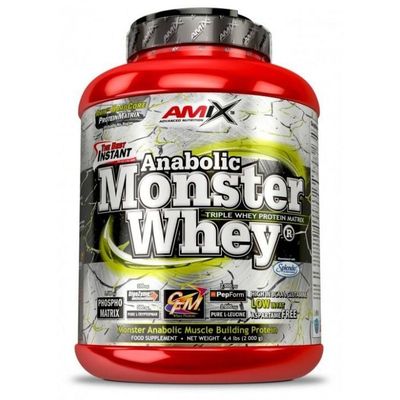 Anabolický Monster Whey - Amix, vanilka čerešňa