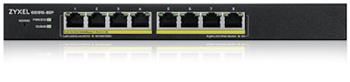 ZYXEL GS1915-8EP, 8-port GbE Smart hybrid mode PoE Switch
