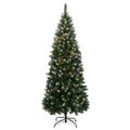 vidaXL Umelý vianočný stromček 150 LED 150 cm