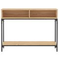 vidaXL Konzolový stolík dub sonoma 100x39x75 cm spracované drevo