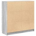 VidaXL Príborník Grey Sonoma 100x35x99 cm Engineered Wood