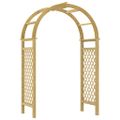 vidaXL Pergola s mriežkou 141x97x243 cm impregnovaná masívna borovica