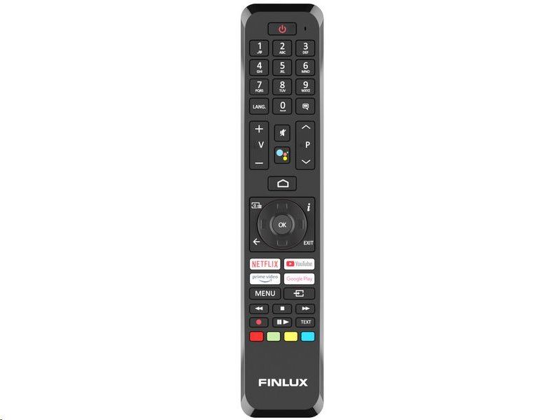 Dálkový ovládač FINLUX SMART ANDROID NETFLIX