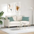 vidaXL Vankúše na pohovku 2 pcs Morská zelená 60 x 40 cm