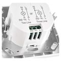 PIR senzor (pohybové čidlo) IP20 500W, biela