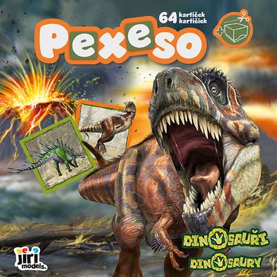 Pexeso v zošite Dinosaury