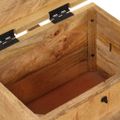 vidaXL Úložný box 39x28x31 cm mangovníkový masív