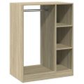 vidaXL Šatník dub sonoma 77x48x102 cm kompozitné drevo