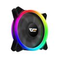 Súprava počítačového ventilátora ARGB Darkflash DR12 Pro 3v1 120x120 (čierna)