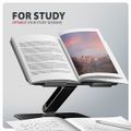 AXAGON STND-LQB hliníkový HQ stojan na notebook 10"-17.3" nastavitelná výška a úhel, černý Stojan, notebooky 10"–17.3", nastavitelná výška 205 mm, úhel 0–180°, hliník, cerný
