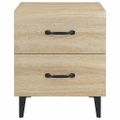 vidaXL Nočné stolíky 2 ks dub sonoma 40x35x47,5 cm
