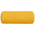 vidaXL Podložkové vankúše 2 pcs Svetložltá Ø 15 x 40 cm