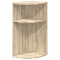 vidaXL Koncový stôl Sonoma dub 29,6 x 29,6 x 60 cm Kompozitné drevo