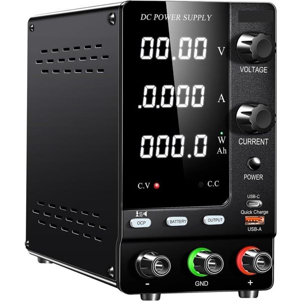 GVDA SPPS-C605C, Regulovateľný zdroj, 0-60V/0-5A