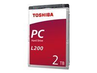 Pevný disk - 2 TB - interný - 2.5" - SATA 6Gb/s - 5400 ot/min. - vyrovnávacia pamäť: 128 MB