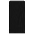 vidaXL Nástenné kockové police 6 ks, čierny dub 30x15x30 cm, technické drevo