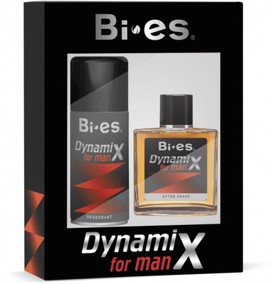 BI-ES KPL DYNAMIKX CLASSIC pánska darčeková súprava - voda po holení 100 ml + dezodorant 150 ml