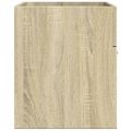 vidaXL Skrinka na umývadlo dub sonoma 90x38,5x46 cm kompozitné drevo