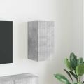 vidaXL TV nástenná skriňa 30 x 31 x 60 cm Betónová Kompozitné drevo