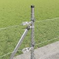 vidaXL Hexagonálne oplotenie s betónovým podstavcom 100 x 0,6 m
