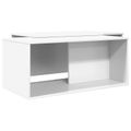 vidaXL Súprava na kávový stolík 2 ks Biela 90 x 48 x 40 cm