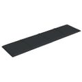 vidaXL Nástenné panely 12 ks čierne 60x15 cm látkové 1,08 m²