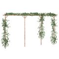 vidaXL Bambusová pergola 385x40x205 cm