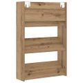 vidaXL Skriňa na topánky 2 ks 60 x 18 x 90 cm Kompozitné drevo