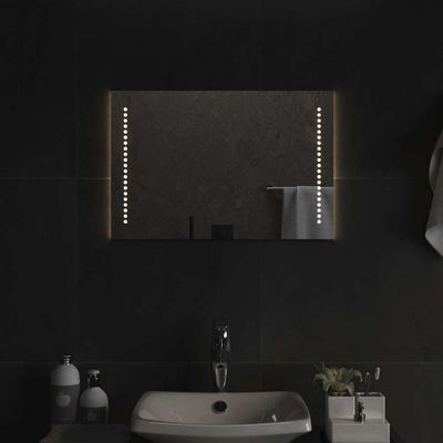 vidaXL LED kúpeľňové zrkadlo 60x40 cm