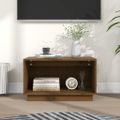 vidaXL TV skrinka medovo-hnedá 60x35x35 cm masívna borovica