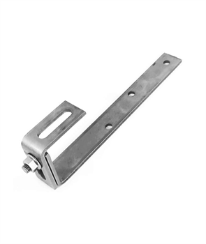 FVE strešný hák typu J (L250) 225mm s reguláciou 72-100mm nerez