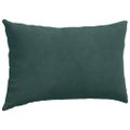 vidaXL Vankúše na pohovku 2 pcs Tmavozelená 50 x 30 cm