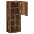 vidaXL Zostava TV skriniek 40,5 x 30 x 102 cm Staré drevo