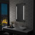 vidaXL Kúpeľňové nástenné zrkadlo s LED osvetlením 60x100 cm