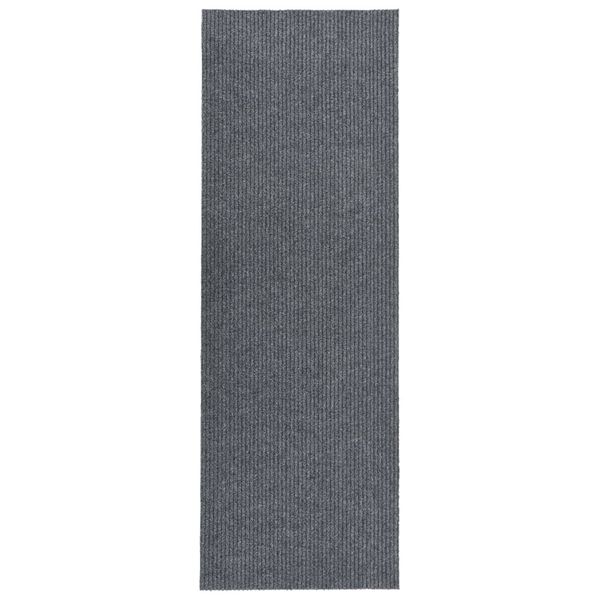vidaXL Rohož na zachytávanie nečistôt 100x350 cm sivá
