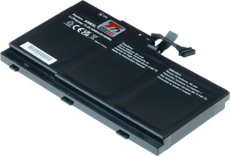 Batéria T6 Power pre HP ZBook 17 G3, 8300mAh, 95Wh, 6cell, Li-ion