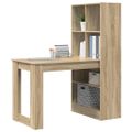 vidaXL Stôl Sonoma dub Kompozitné drevo 122 x 67 x 145 cm