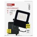 LED reflektor VISIO čierny, 10W neutrálna biela