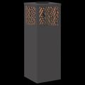 vidaXL Solárne LED svetlo na chodník 2 ks Teplá biela 18 x 18 x 50 cm
