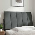 vidaXL Vankúš na čelo postele Hanko tmavosivý 90 cm látka