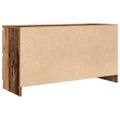 vidaXL TV skrinka Old Wood 100x35x54 cm Engineered Wood