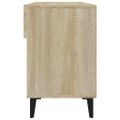 vidaXL Botník dub sonoma 102x35x55 cm spracované drevo