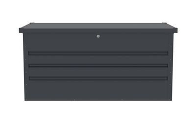 Záhradný box G21 Denver 400 L, antracitový plechový