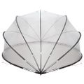 vidaXL Bazénový kopulovitý stan 500 x 500 x 236 cm PVC Priehľadná