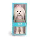 Lucky Doggy Plyšový psík Maltézska fenka - Mimi Pink Heart