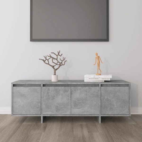 vidaXL TV skrinka, betónovo sivá 120x30x40,5 cm, kompozitné drevo
