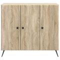 vidaXL Servírovacia skriňa Dub sonoma 89 x 34,5 x 80 cm