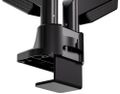Endorfy držák monitorů Atlas GS Pro Double / 2 monitory max. 16 kg a 34"/42" / pivot / VESA / plynová pružina / Držák, VESA, stolní, pro dva monitory, úhloprícka až 34"/42, nosnost 2× 16kg, náklon -35° až +25°, otácení ±90°, pivot ±180°, rot