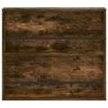 vidaXL Regál na časopisy Dymová dub 80 x 12 x 70 cm Kompozitné drevo